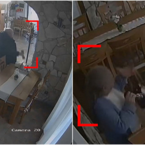 Proprietarul unui restaurant din Satu Mare a surprins furtul de solnițe prin camerele de supraveghere