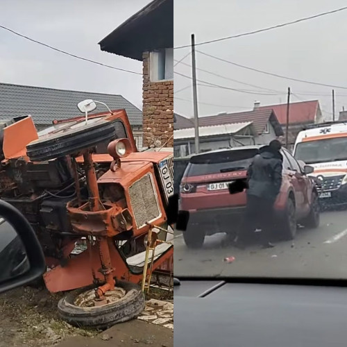 Accident rutier grav în Urdari, județul Gorj