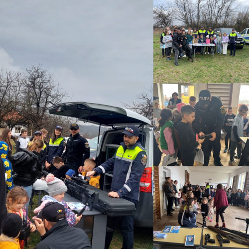 Activități educaționale cu ocazia Zilei Poliției Române în Gorj