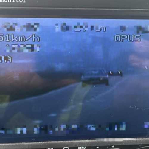 Polițiștii din Segarcea surprind un vitezoman pe DJ 561
