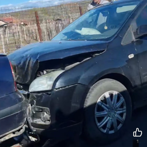 Accident rutier la Lelesti, fără victime