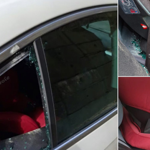 Incident grav pe DN 7: o familie din Sibiu atacată de bolovani