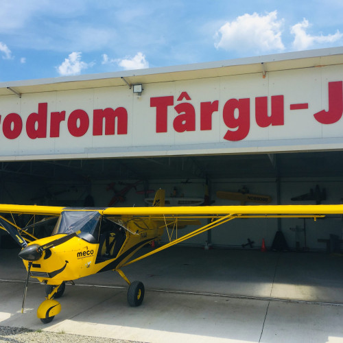 Aerodromul Barza din Târgu Jiu, un spațiu activ de zbor