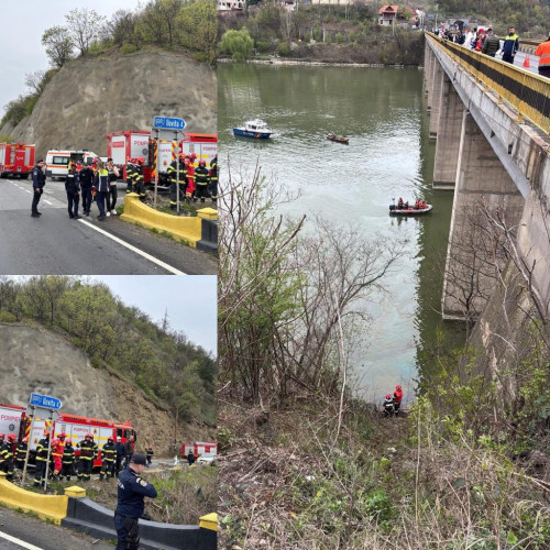 Accidente grave pe DN 6: Misiuni de salvare în curs