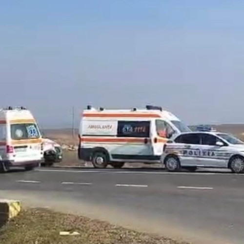 Accident rutier pe DN 67, în județul Vâlcea