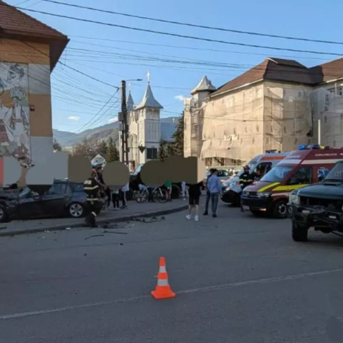 Accident grav în Sângeorz-Băi de Paște