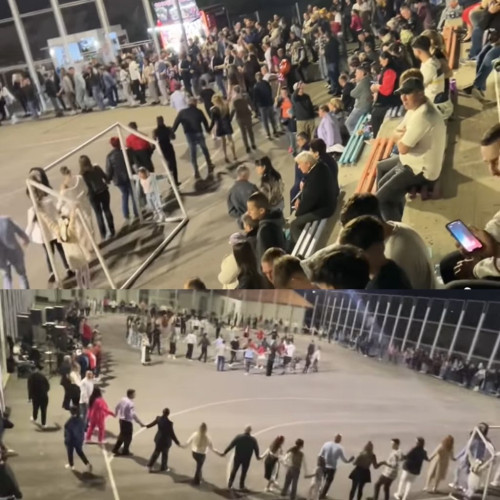 Atmosferă de sărbătoare în satul Balta, comuna Runcu