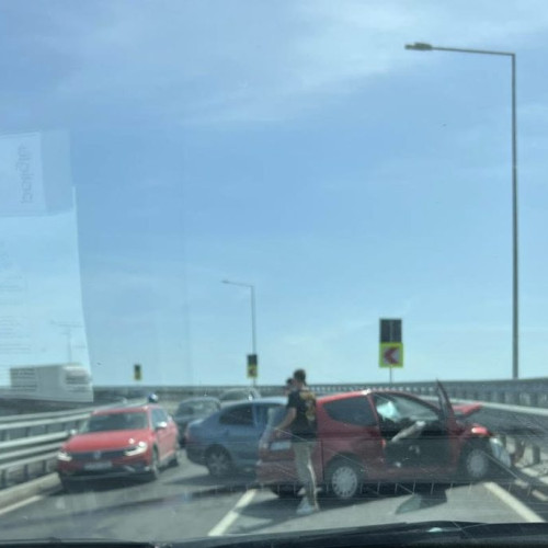 Accident rutier pe centura ocolitoare din Târgu Jiu