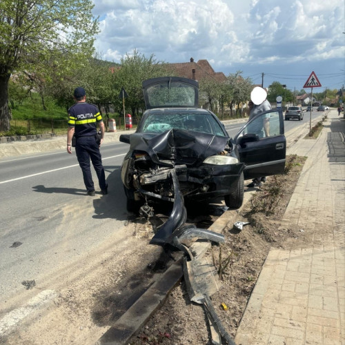 Accident rutier pe DN 64 în localitatea Vladesti
