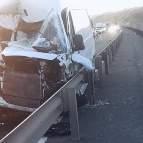 Accident tragic pe autostrada A1 Sibiu-Deva