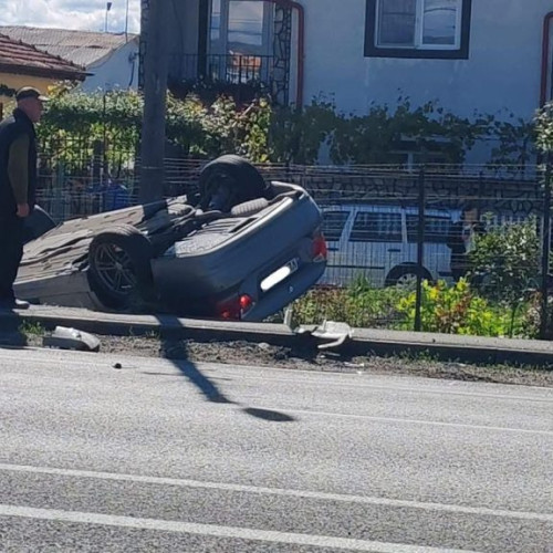 Accident rutier fără victime în Râmnicu Vâlcea