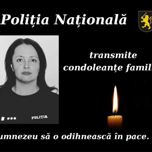 Decesul subit al ofițerului de poliție Irina Tataru