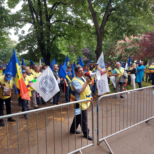 Proteste în transportul feroviar din România