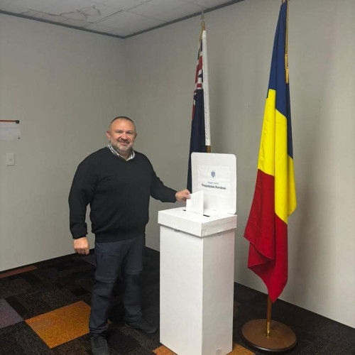 Primul român care a votat în turul 2 al alegerilor prezidențiale, în Noua Zeelandă