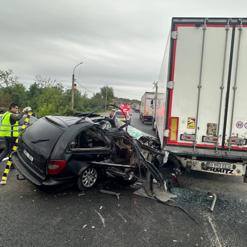 Accident rutier în comuna Victoria, județul Iași