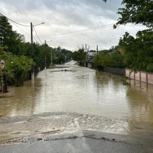 Ploile abundente provoacă haos în Vrancea