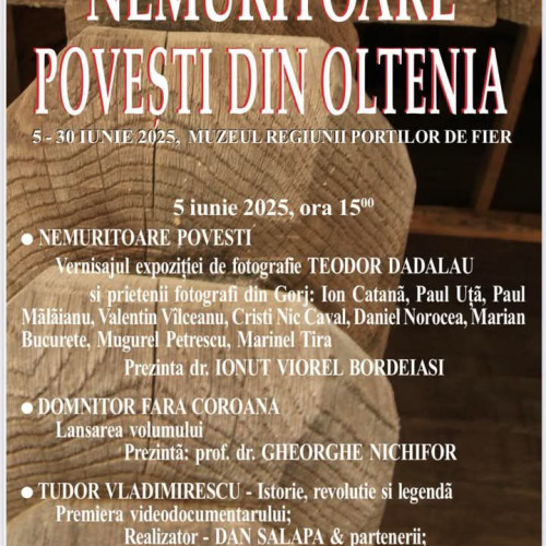 Muzeul Regiunii Porților de Fier găzduiește vernisajul unei expoziții de fotografie