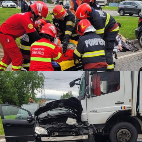 Accident grav în Petrosani, județul Hunedoara