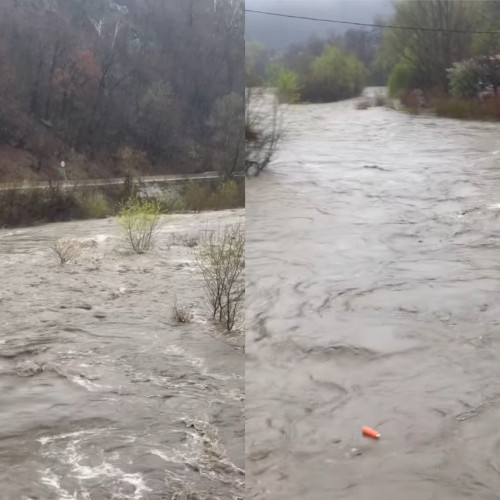 Avertizare de cod galben pentru risc de inundații în județele Hunedoara și Gorj