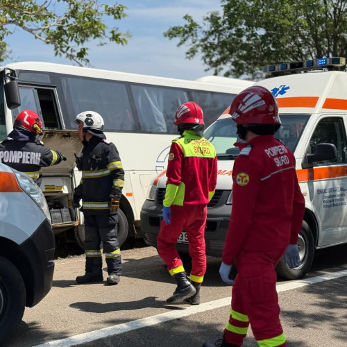 Accident grav la Botoșani, în localitatea Ungureni, pe DN 29