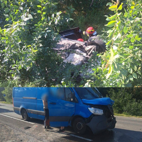 Accident grav în localitatea Argintesti, județul Mehedinți