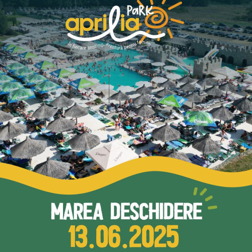 piscina Aprilia Park din Sanatesti se redeschide pe 13 iunie 2025