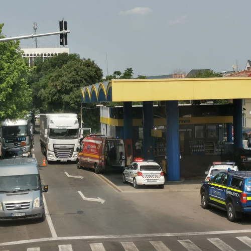 accident grav în Târgu Mureș cu pieton lovit de TIR
