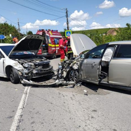 Accident rutier între Sacel și Filea de Sus, trei femei rănite și duse la spital