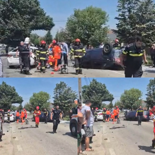 accident grav pe dn 65 în orașul balș