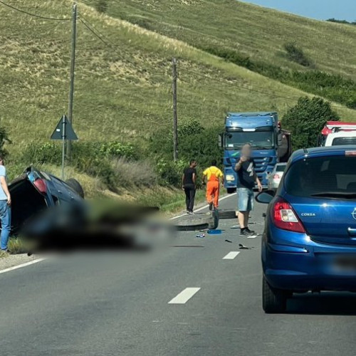 accident grav pe DN16 între Apahida și Corpadea