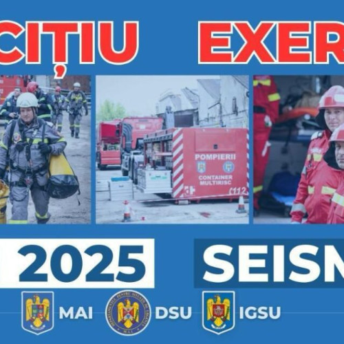 Începe exercițiul național „SEISM 2025” pentru pregătirea răspunsului post-seism
