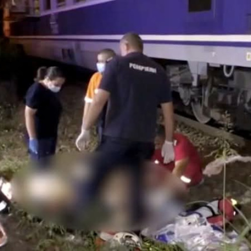 Tânăr spulberat de tren în toiul nopții