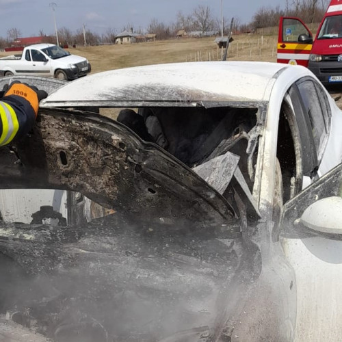 Accident mortal pe DN 2. Ambele vehicule implicate au luat foc