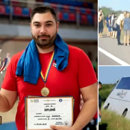 El este tânărul de 23 de ani care a murit, ieri, pe AUTOSTRADĂ. Era antrenor voluntar