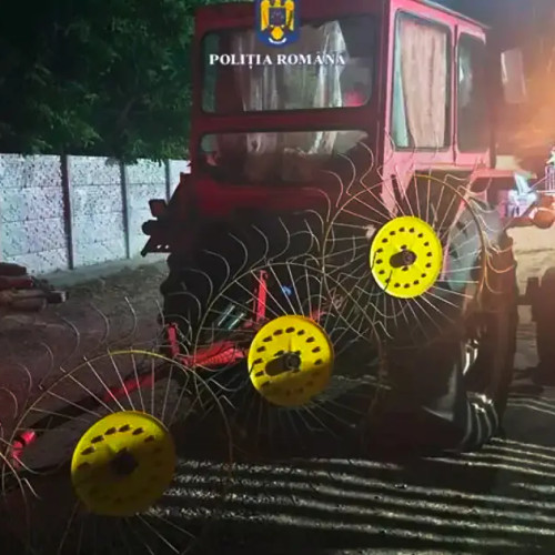 Un tractorist beat a accidentat doi copii