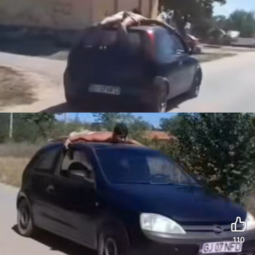 Poliția a luat măsuri după nebunia de pe o șosea din Bălești