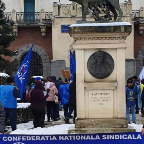 Cartel Alfa Gorj continuă protestele la Târgu-Jiu împotriva închiderii Complexului Energetic Oltenia