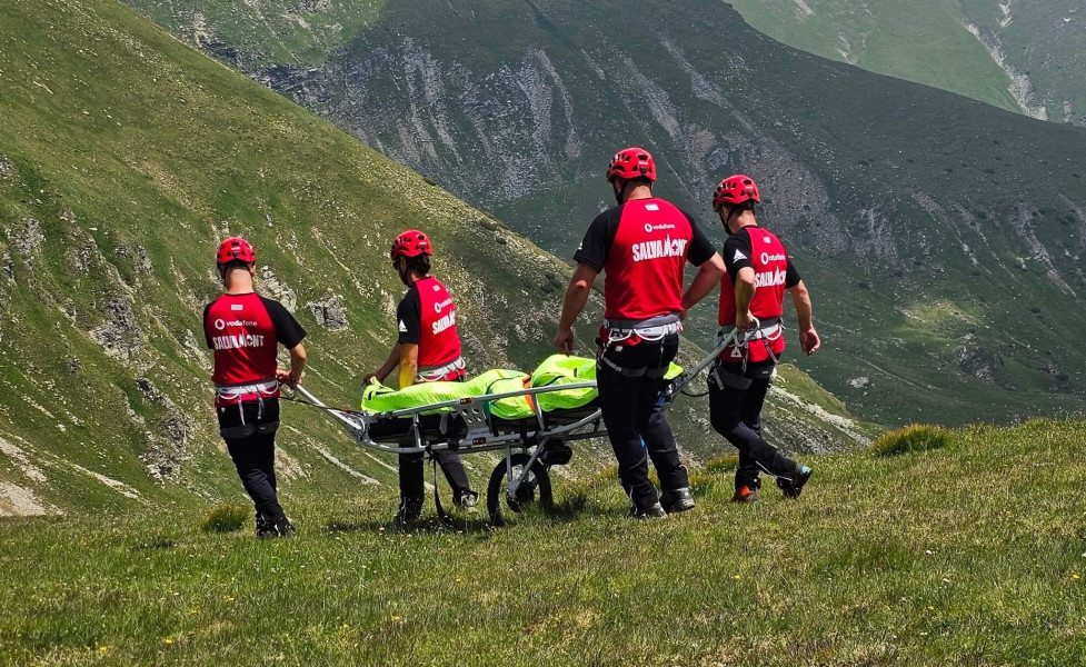 Intervenție de salvare în Masivul Ceahlău după accident în zona Șeaua Lespezi