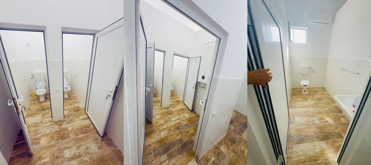 Satul Vârtopu primește grupuri sanitare moderne în școală și grădiniță