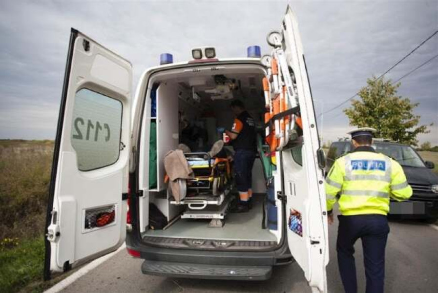 Accident rutier în Frâncești, la Viișoara, județul Vâlcea
