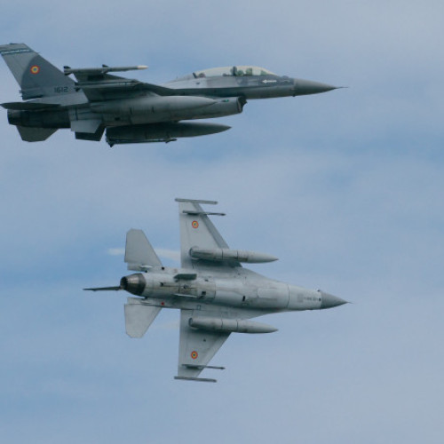 MApN anunță detectarea dronelor la granița României, intervenția F-16