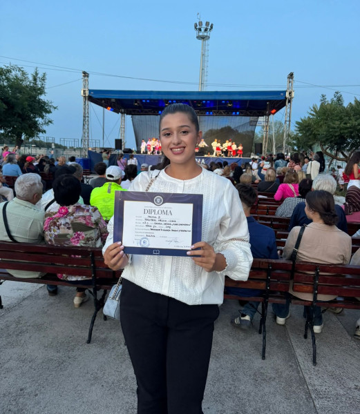 Mălina-Ioana Porumbel câștigă Premiul III la concursul național din Târgu Jiu