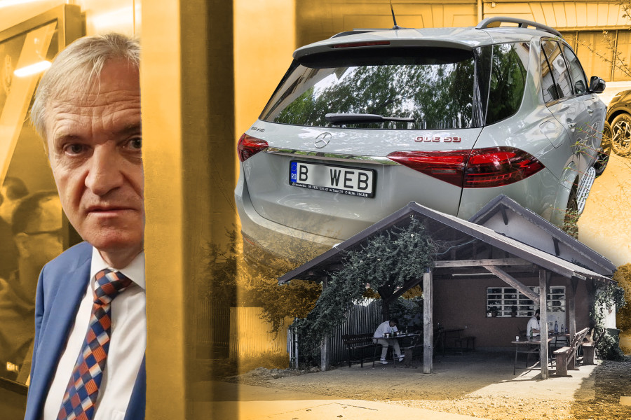 Deputatul Mihai Weber surprins la volanul unui Mercedes în sediul PSD