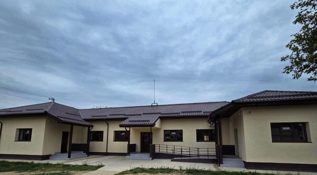 Căminul cultural din Stoina, modernizat și predat autorităților locale