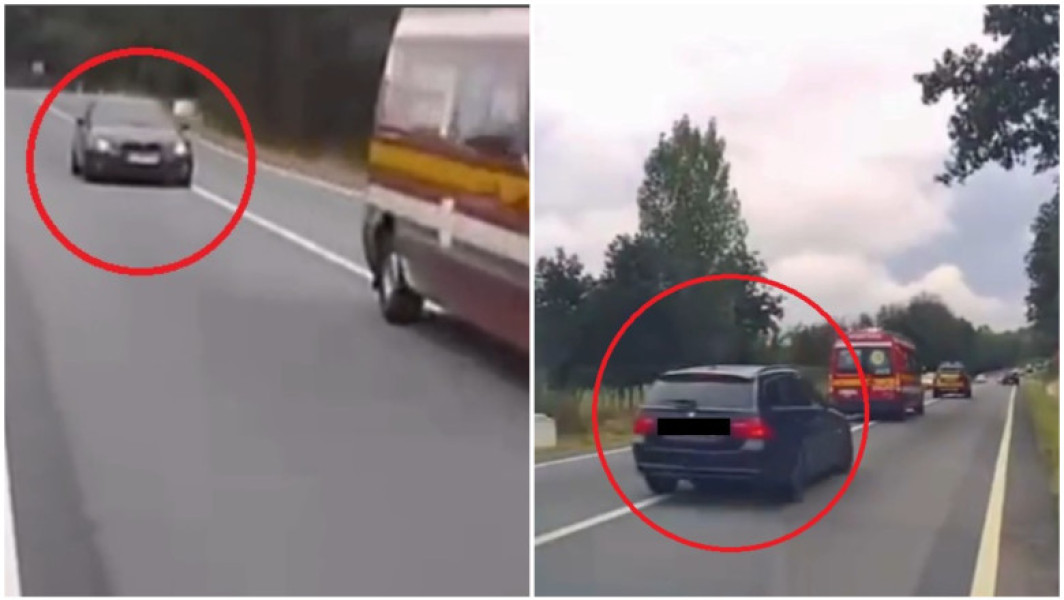 Vitezomani urmăresc ambulanțe în misiune, risc pentru toți participanții