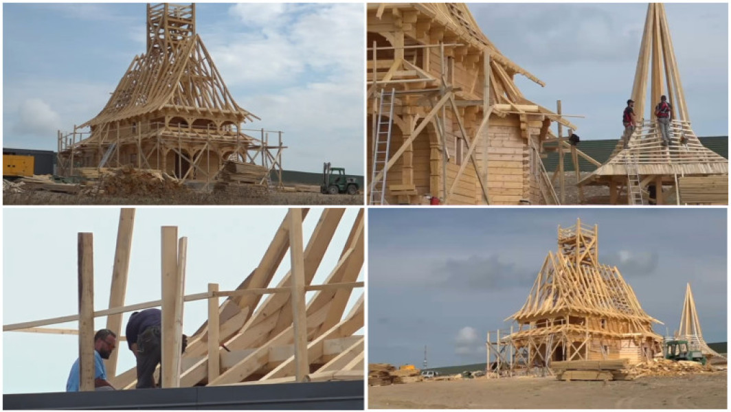Techirghiol: construcții ilegale într-o arie protejată legate de Becali