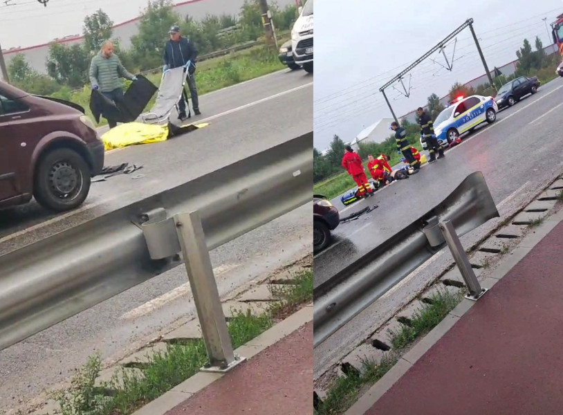 Bărbat lovit mortal în Jucu de Mijloc, pe DN1C