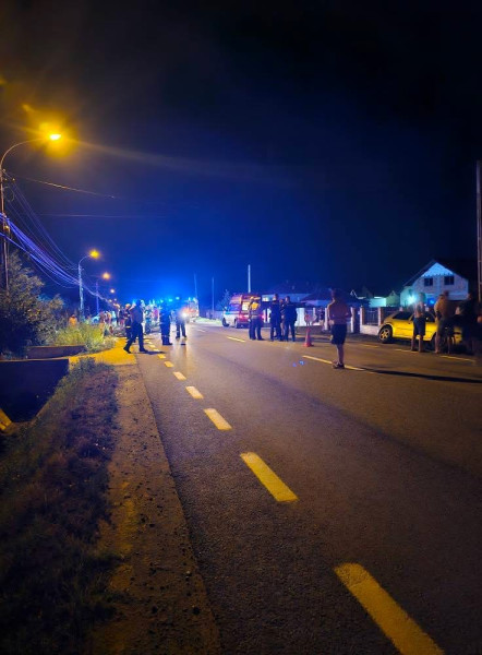Șofer din Chiuza, 34 de ani, a provocat un accident și a fugit