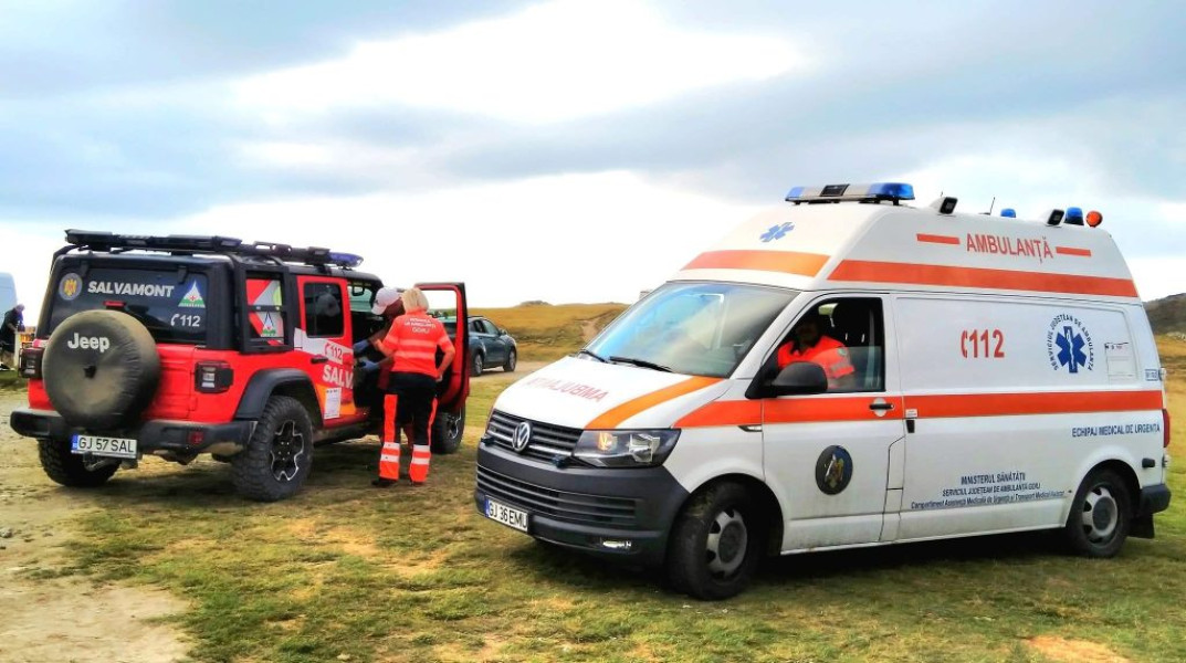 Gorjul, în prim-plan: Intervenții Salvamont în ultimele 24 de ore – trei persoane salvate, două transportate la spital