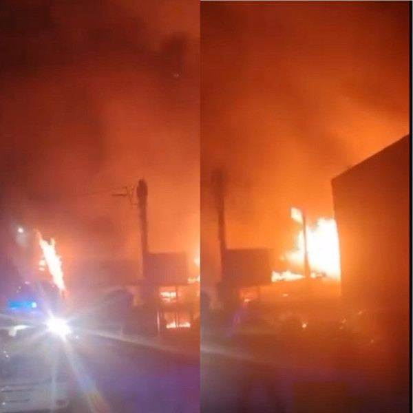 Incendiu puternic la o brutărie din Țicleni – 6 autospeciale la fața locului! VIDEO